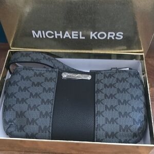 Michael Kors Black and Gray Beltbag Gift Box ❤️